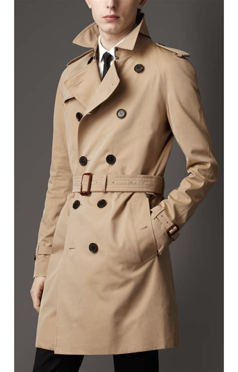 Burberry trench coat men's sale